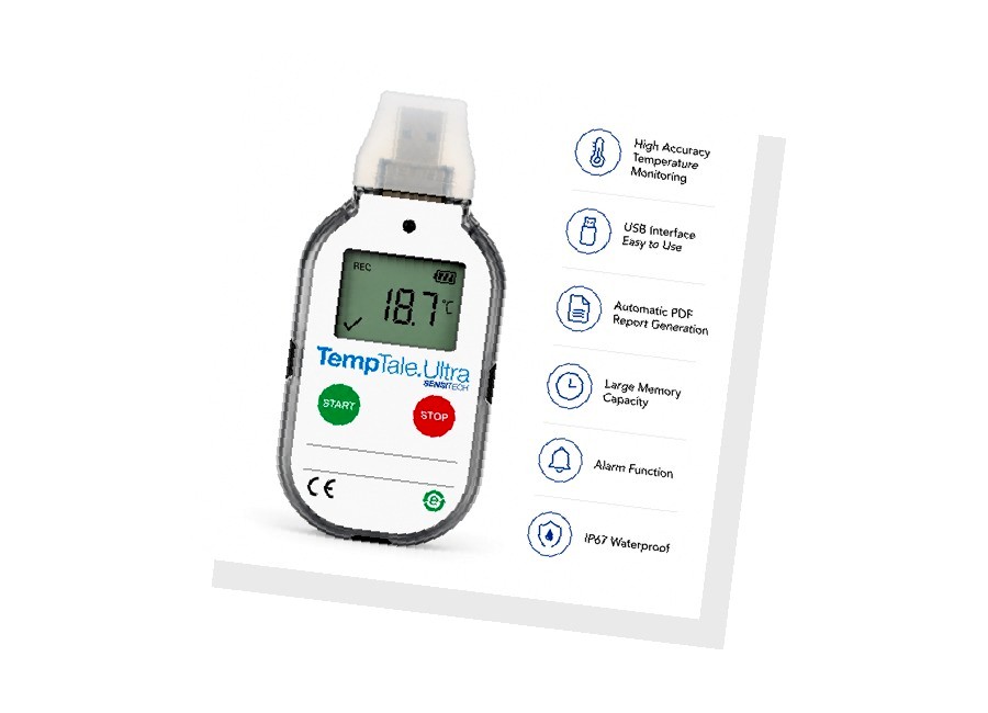 TempTale Ultra - WHO Pre-qualified Single Use Data Logger product view 5